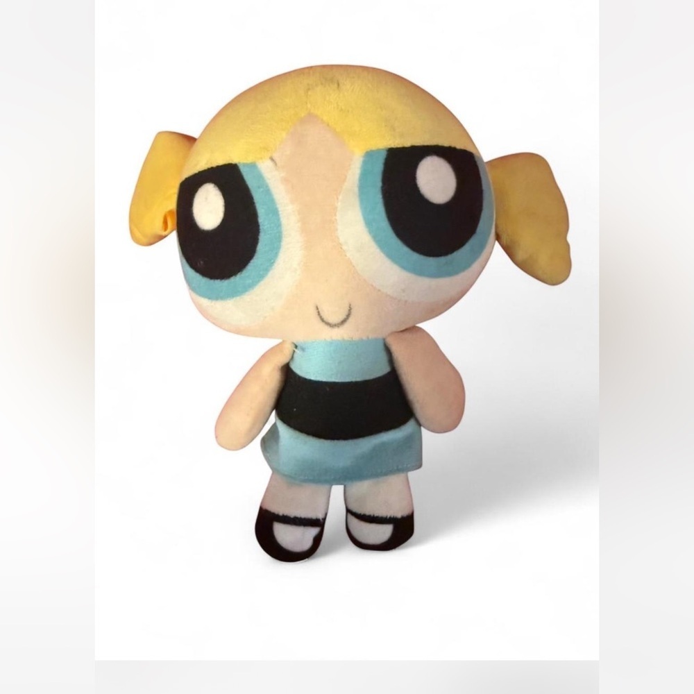 Bubbles character plush toy from the animated series The Powerpuff Girls